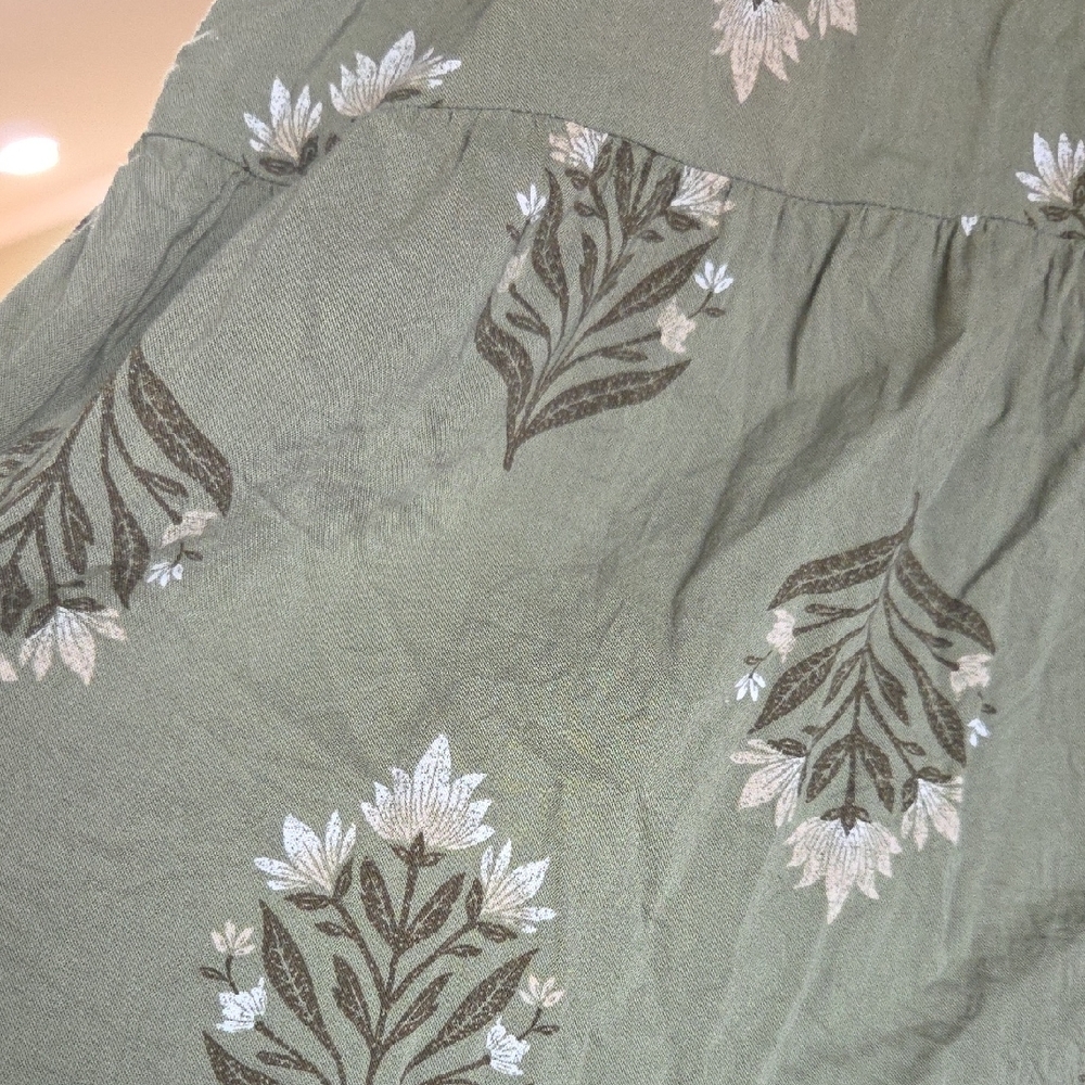 Old Navy Tiered Mini Swing Dress - Picture 9 of 9